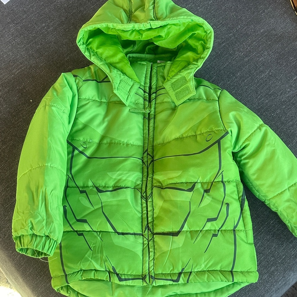 Avengers HULK Green Kids Jacket